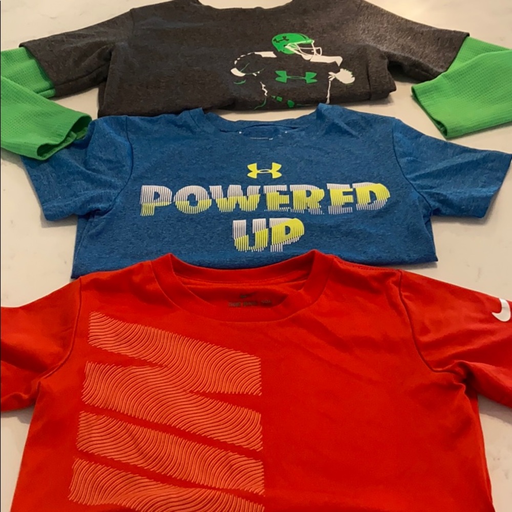 Under Armour & Nike boys tshirt BUNDLE